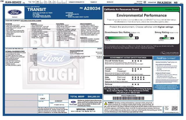 2024 Ford Transit - $37,995