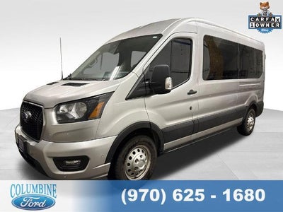Photo of a 2023 Ford Transit AWD 350 XL 3DR LWB Medium Roof Passenger Van for sale