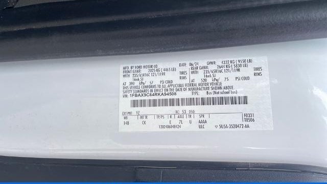 2024 Ford Transit 350 XL