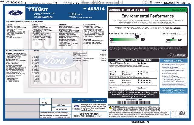 2025 Ford Transit - $58,998