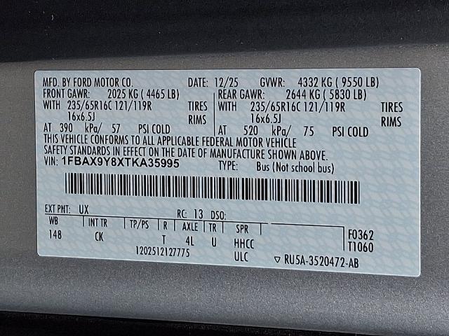 2026 Ford Transit - $65,990