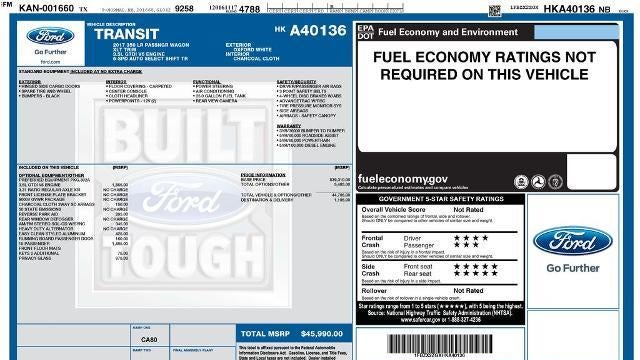 2017 Ford Transit 350 XL
