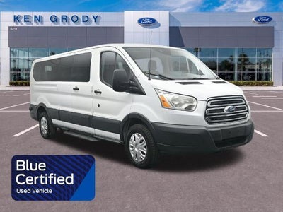 2016 Ford Transit 350 XLT 3DR LWB Low Roof Passenger Van W/60/40 Passenger Side Doors