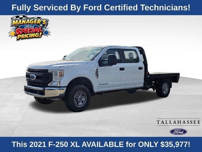 2021 Ford F-250 Super Duty 4X4 XL 4DR Crew Cab 8 FT. LB Pickup