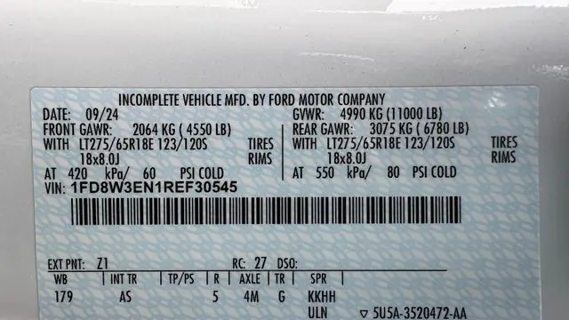 2024 Ford F-350 Super Duty XL