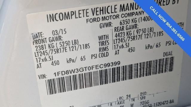 2015 Ford F-350 Super Duty XL