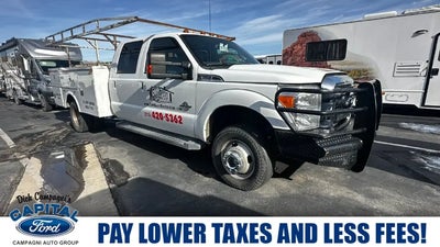 2013 Ford F-350 Super Duty 4X4 Lariat 4DR Crew Cab 176 In. WB DRW Chassis