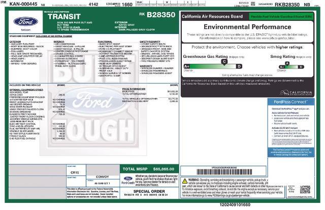 2024 Ford Transit - $55,085