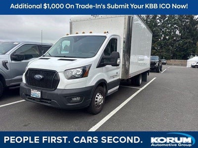 2024 Ford Transit 350 HD 2DR 138 In. WB DRW Cutaway Chassis W/9950 LB. Gvwr