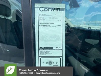 2024 Ford Transit AWD 350 HD 2DR 138 In. WB DRW Chassis W/9950 LB. Gvwr