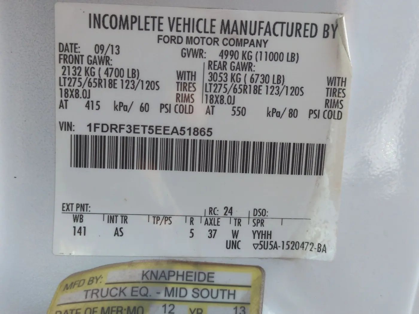2014 Ford F-350 - $18,665
