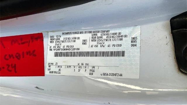 2017 Ford F-350 Super Duty XL