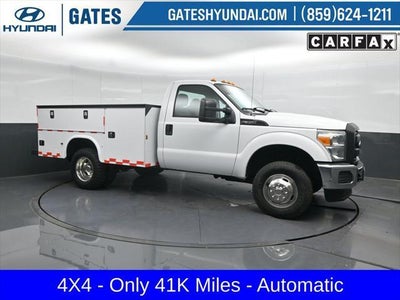 2016 Ford F-350 Super Duty 4X4 XL 2DR Regular Cab 141 In. WB DRW Chassis