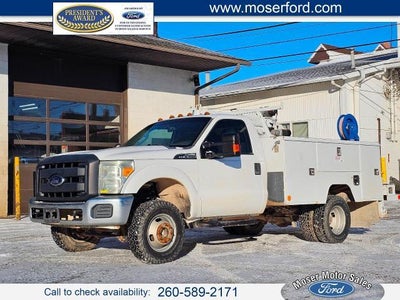 2015 Ford F-350 Super Duty 4X4 XL 2DR Regular Cab 141 In. WB DRW Chassis