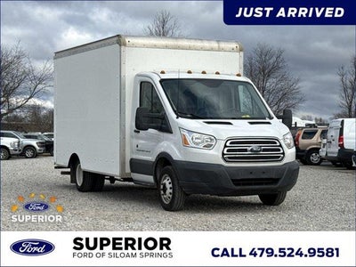 Photo of a 2018 Ford Transit 350 HD 2DR 156 In. WB DRW Cutaway Chassis W/10360 LB. Gvwr for sale
