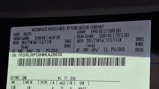 2021 Ford Transit 350 HD