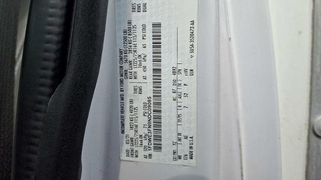 2022 Ford E-Series E-350 SD