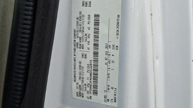 2021 Ford E-Series E-350 SD