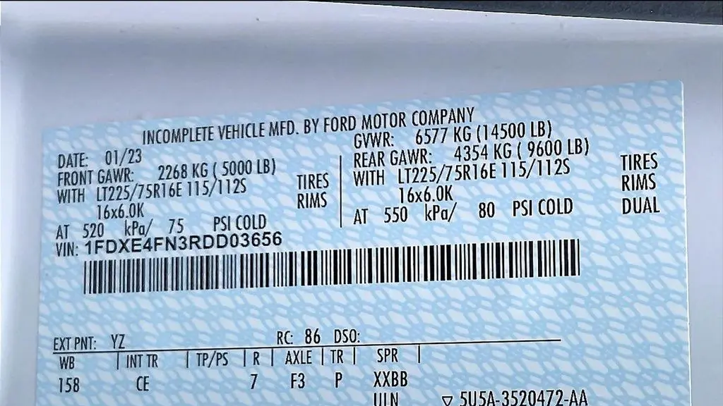 2024 Ford E-Series E-450 SD