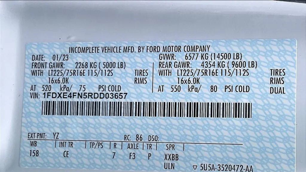 2024 Ford E-Series E-450 SD
