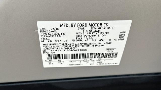 2018 Ford Explorer XLT