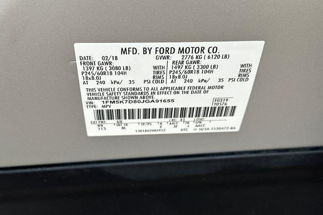 2018 Ford Explorer - $15,472