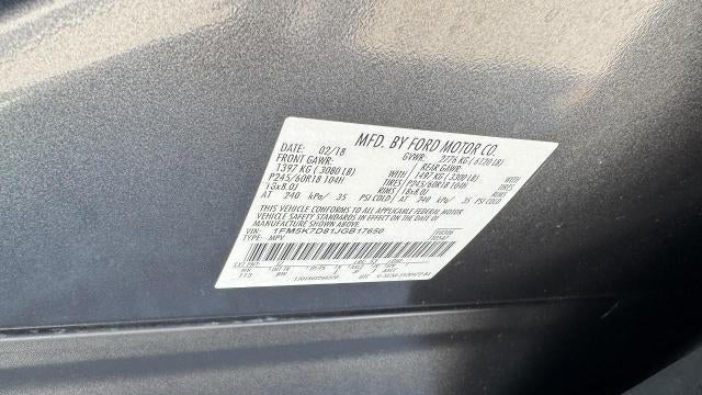 2018 Ford Explorer XLT