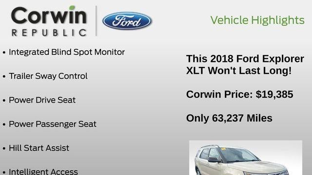 2018 Ford Explorer XLT