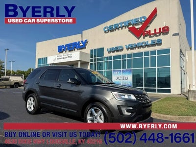 2017 Ford Explorer XLT 4DR SUV