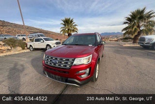2017 Ford Explorer with Ruby Red Metallic Tinted Cc Exterior