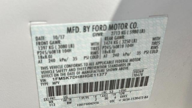 2017 Ford Explorer XLT