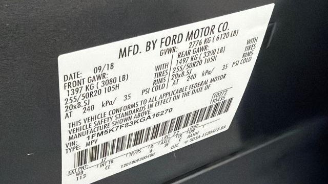 2019 Ford Explorer Limited