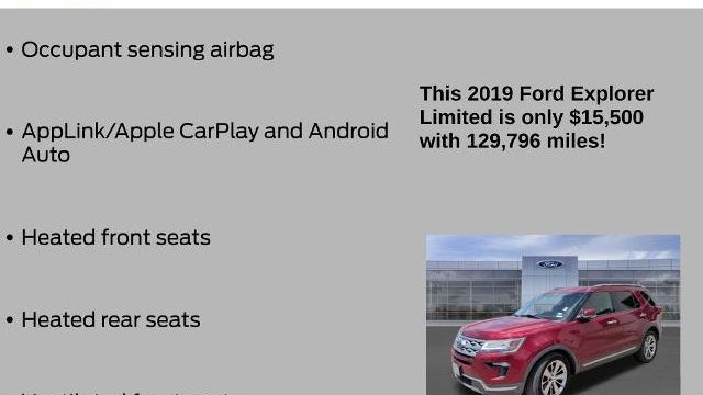 2019 Ford Explorer Limited