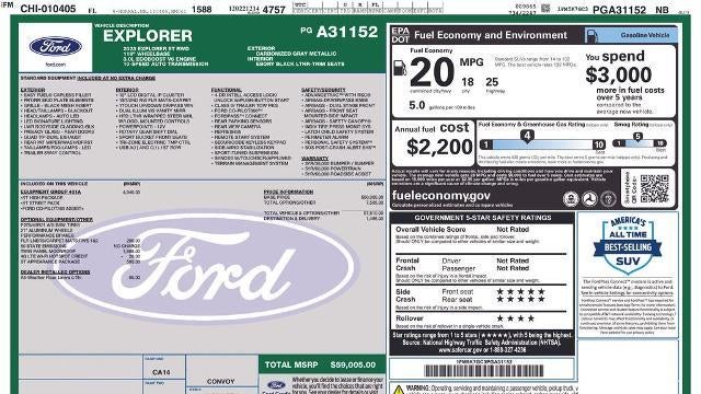 2023 Ford Explorer ST
