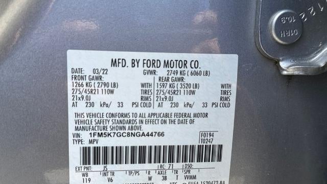 2022 Ford Explorer ST