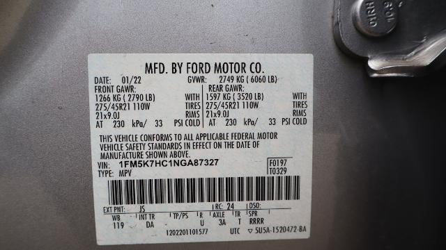 2022 Ford Explorer Platinum