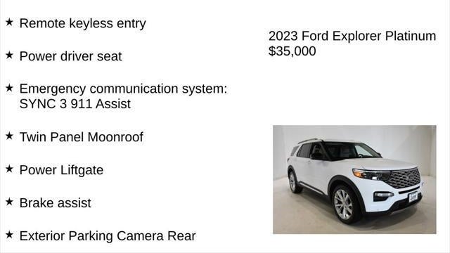 2023 Ford Explorer Platinum