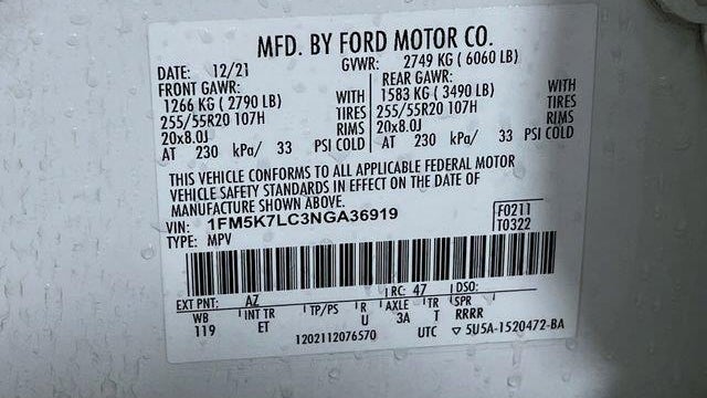 2022 Ford Explorer King Ranch