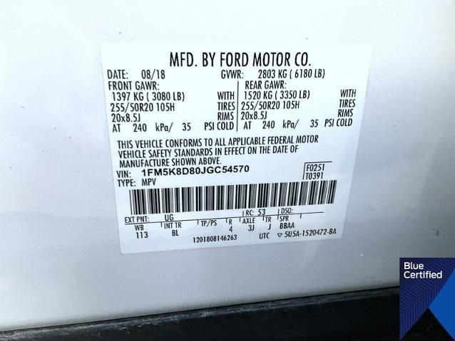 2018 Ford Explorer - $18,345