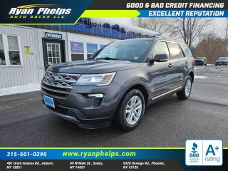 2018 Ford Explorer with Gray Exterior