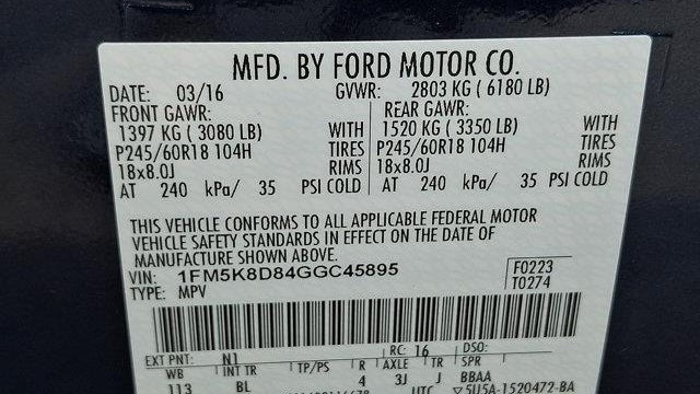 2016 Ford Explorer XLT