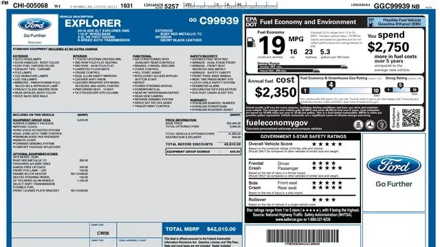 2016 Ford Explorer XLT