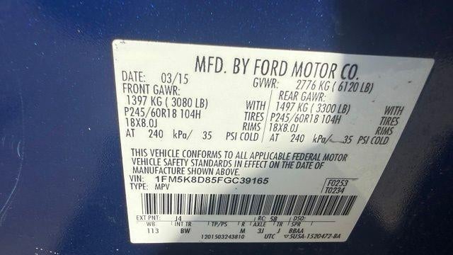 2015 Ford Explorer XLT