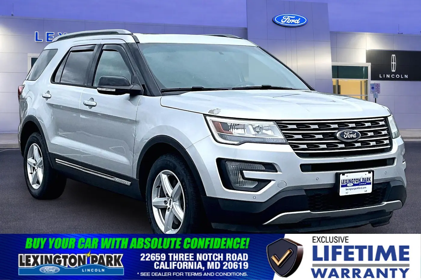 2016 Ford Explorer - $16,500