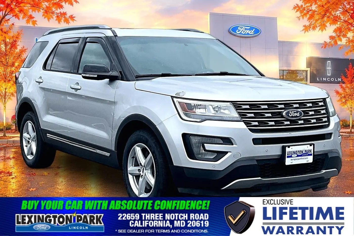2016 Ford Explorer - $16,500