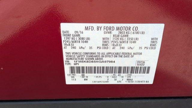 2017 Ford Explorer XLT