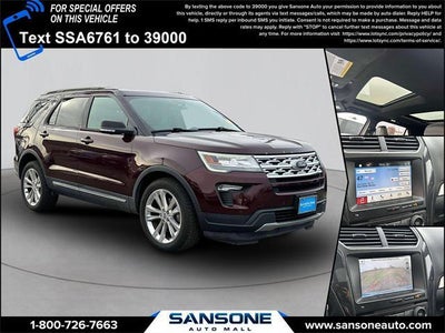 2018 Ford Explorer AWD XLT 4DR SUV