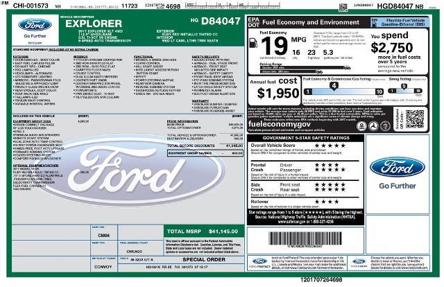 2017 Ford Explorer - $15,440