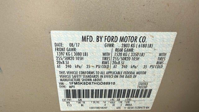 2017 Ford Explorer XLT