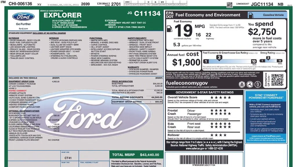 2018 Ford Explorer XLT